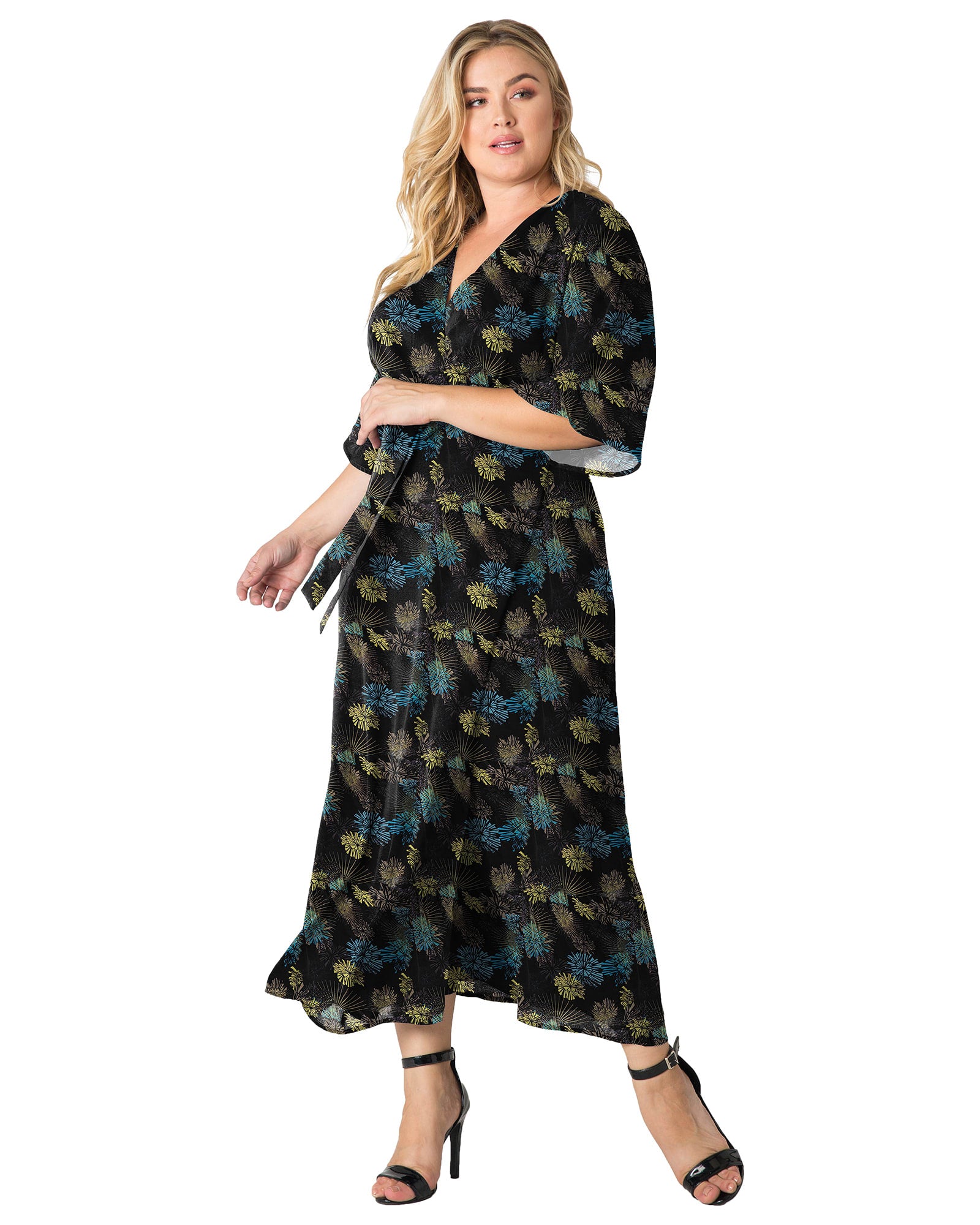 dresses for apple shaped plus size